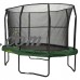 Jumpking Oval 8 x 12 Foot Trampoline, with Enclosure, Green (Box 1 of 2)   554019408